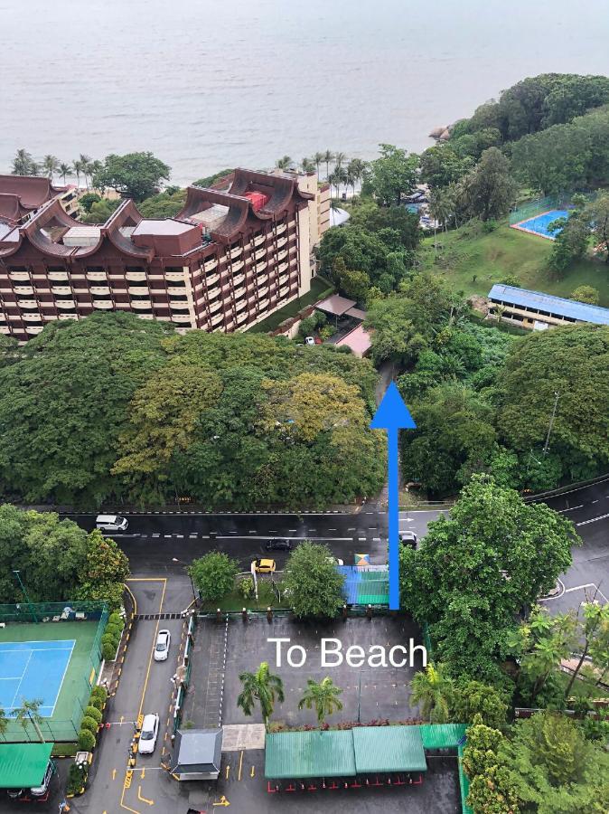Beach Resort 7 Home Stay Sri Sayang Apartment Batu Ferringhi 3Bedroom Ngoại thất bức ảnh